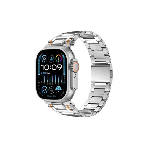 LUNBEN Ремень Apple Совместимость Нержавеющий стальной материал 180 мм