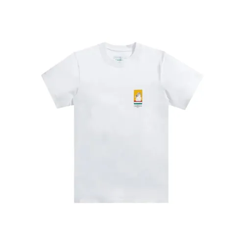 CASABLANCA Белый Мужской T-Рубашки