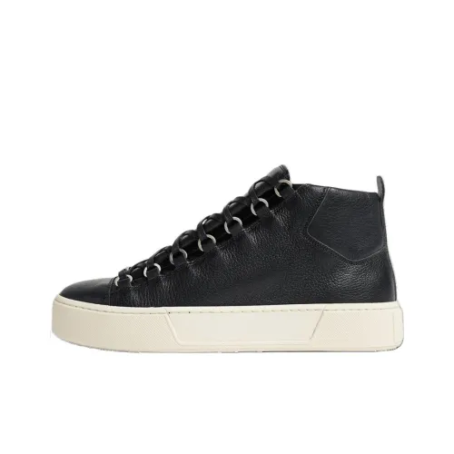 Balenciaga Arena MID Топ Скейтборд Кроссовки Мужские Черные