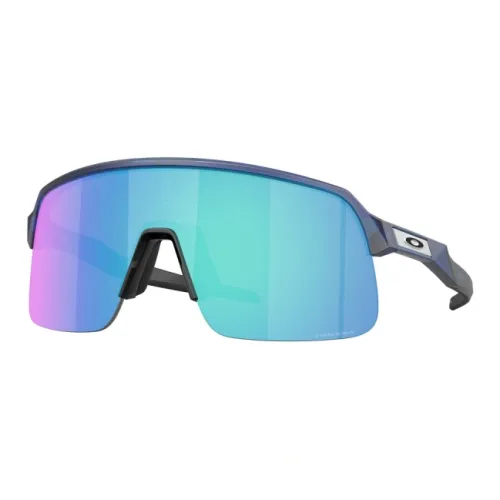 Oakley Injection Molded Прямоугольные Солнцезащитные очки Унисекс Матовый и Прозрачный Синий
