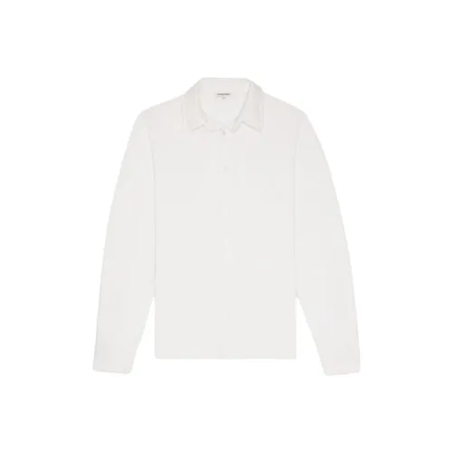 COTTON CITIZEN Белая Мужская Рубашка