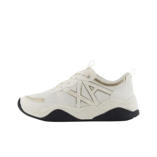 ARMANI EXCHANGEAE Низкий топ Повседневная обувь Женская Белая