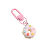 Пудра, соус, большая точка, пончик, украшение