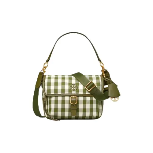 Tory Burch ПУ (полиуретан) Сумка через плечо Сумка Женская Зеленая