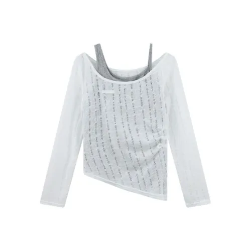 SY Белые Женские Футболки