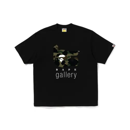 A BATHING APE Gallery Series Черный/BKX Мужская T-Рубашка