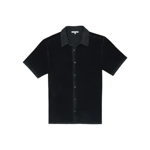 COTTON CITIZEN Винтажный Черный Мужские Рубашки