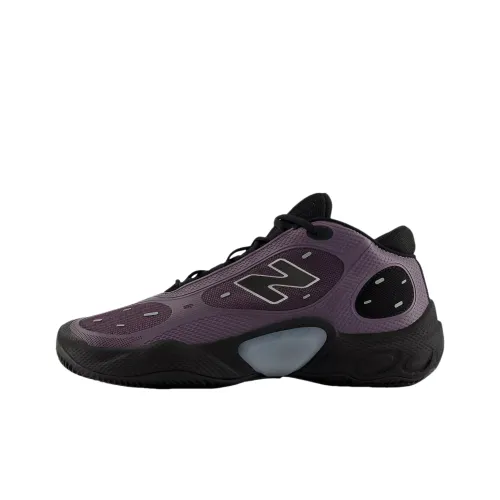 New Balance NB Fresh Foam BB V3 Устойчивые к истиранию Низкие Баскетбольные Кроссовки Унисекс Черный Фиолетовый