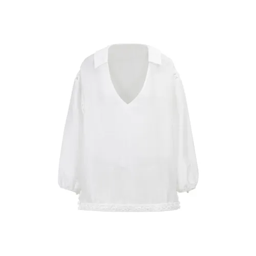 Me siento Снег Женские Рубашки