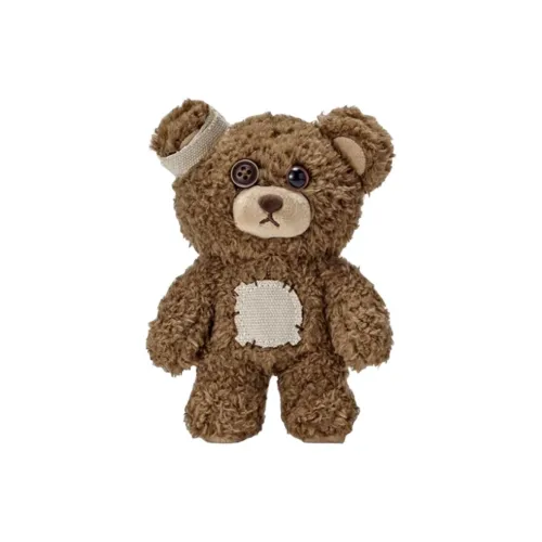 POP MART Коллаборация IRONO Living Дикий Медведь Плюшевые Модные Фигурки