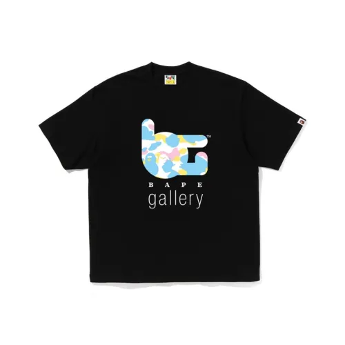 A BATHING APE Gallery Series Черный/BKX Мужская T-Рубашка