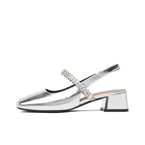 JOSINY Грубый каблук Мэри Джейн обувь 4,5 см Женская