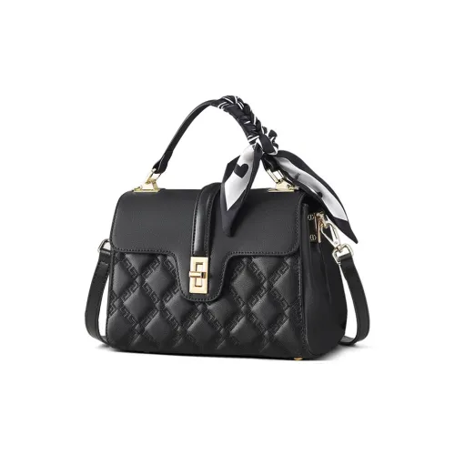 VINEY Сумка из коровьей кожи сумка через плечо сумка через плечо средний размер женская черная