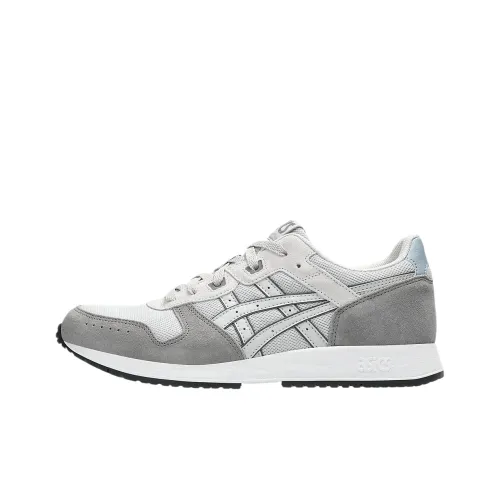 Asics Lyte Classic Low Топ Беговые кроссовки Унисекс Серый Белый