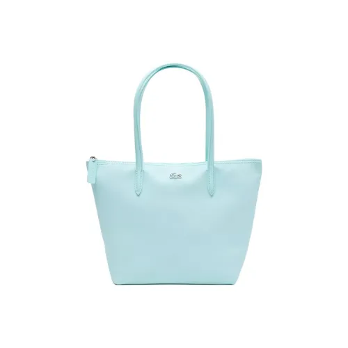 LACOSTE PVC Тоут Сумка Сумка для покупок Сумка среднего размера Женская Синяя