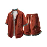 Красный (Топ + Шорты)