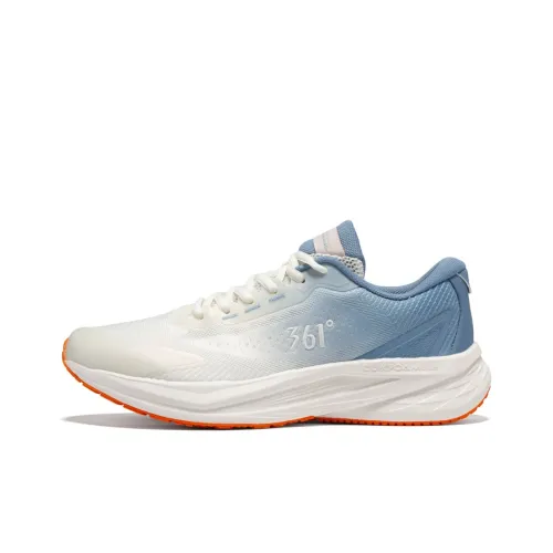 361° Titan Lite Беговые кроссовки Низкий верх Перо Белый Антиквар Серо-синий Мужской