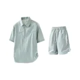 Циан (Топ + Шорты)