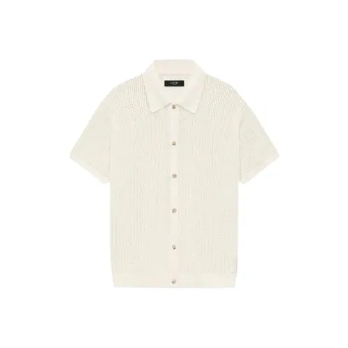 AMIRI Сливочный Мужская Рубашка