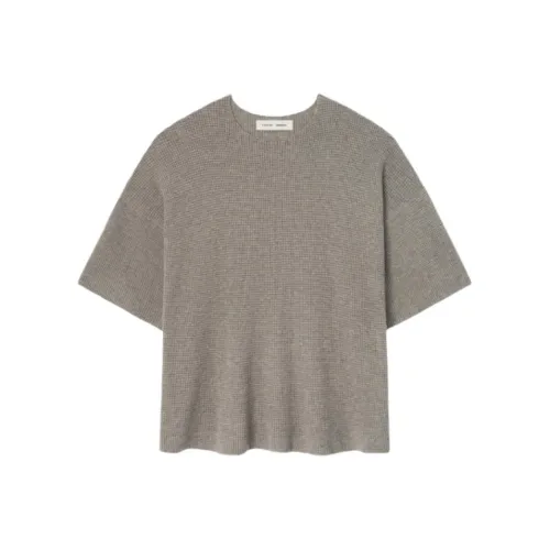 Fear Of God Essentials SS25 Waffle Короткий рукав Свитер T-рубашка Мужская