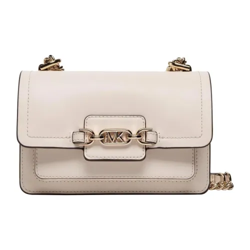 MICHAEL KORS Heather Кожа Маленькая Квадратная Сумка Конверт Сумка Сумка с Клапаном Сумка с Цепочкой Сумка через плечо