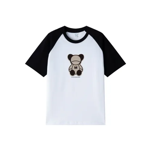 Mula Белый и Черный Женские Футболки