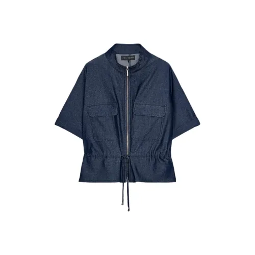 ZARA Синие Женские Рубашки