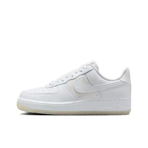 Nike Air FORCE 1 Устойчивые к истиранию Низкие Кроссовки для скейтбординга Женские Белые