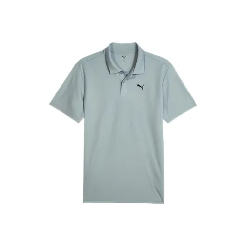 PUMA Поло Мужское Средне-Серое