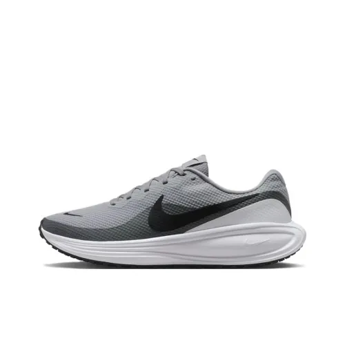 Nike REVOLUTION 8 Устойчивый к истиранию низкий топ для бега на длинные дистанции спринт беговые кроссовки мужской дымчато-серый