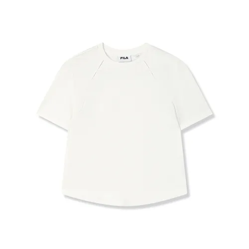 FILA Изумрудный цвет раннего снега Женские футболки