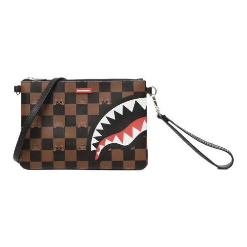 SPRAYGROUND PVC клатч стандартный женский коричневый