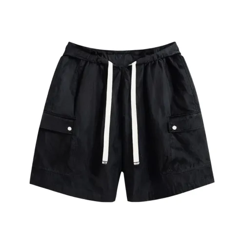 Evil Lions Черные Унисекс Шорты Карго