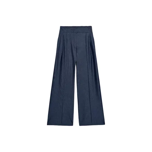 ZARA Синие Женские Повседневные Брюки
