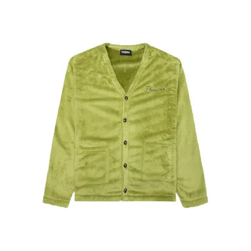 PLEASURES совместный бренд Зеленый Мужской Трикотаж