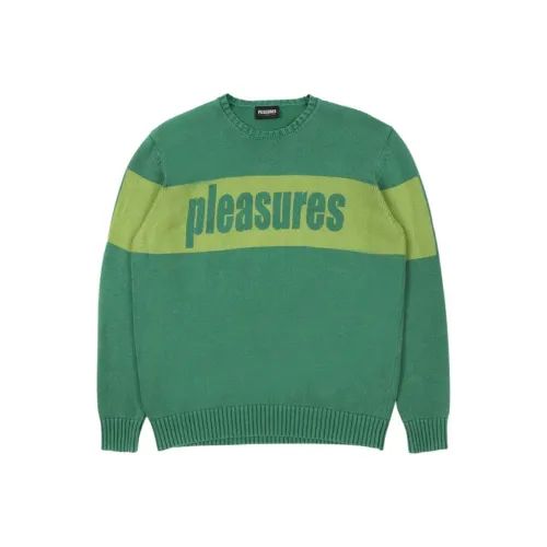 PLEASURES совместный бренд Зеленый Мужской Свитеры