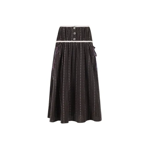 Me Siento Повседневный Длинный Юбка Женские