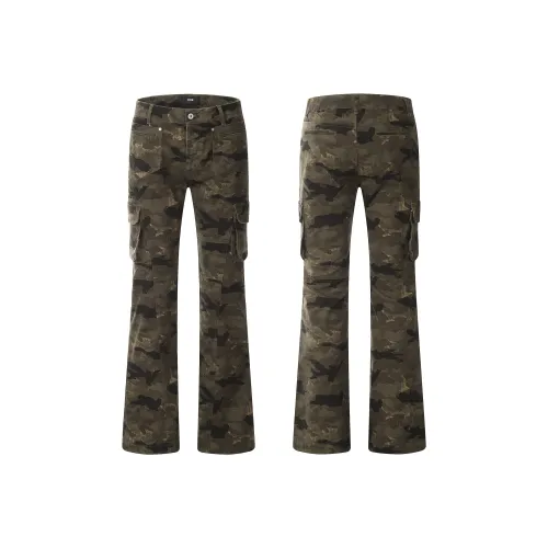 TUOFEI Камуфляж Унисекс Джинсы