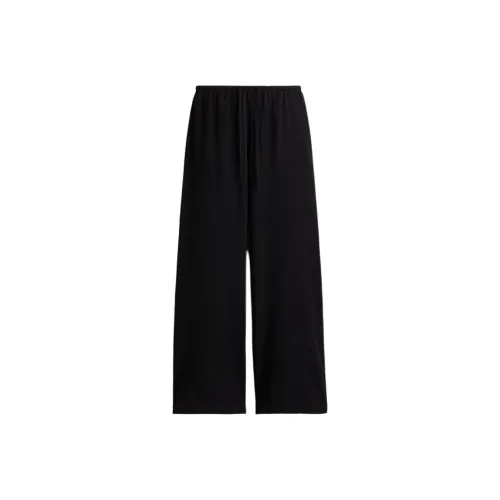 H&M Черные Женские Повседневные Брюки