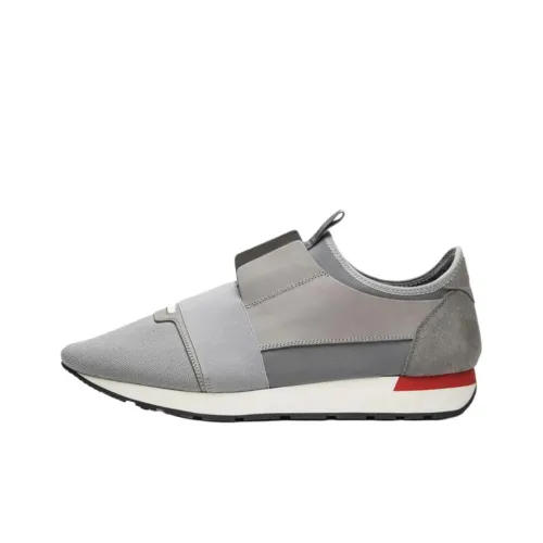 Balenciaga Race Runner Low Топ Повседневная обувь Мужская Серый