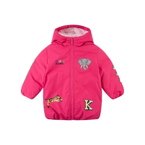 KENZO Cotton Down Jacket FW23 Pink Baby