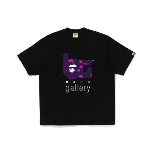 A BATHING APE Gallery Series Черный/BKX Мужская T-Рубашка