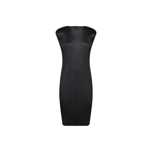 ISSEY MIYAKE Без рукавов Платье Женское Черное