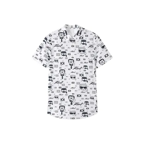 KARL LAGERFELD / Karl Lagerfeld Jeans Белый Мужской Рубашки