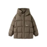 Тёмно-коричневый 50965-Серый пух утки