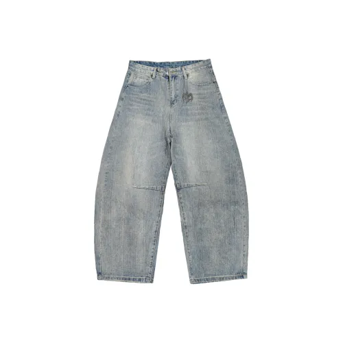 VOLCHOK Синие Унисекс Джинсы