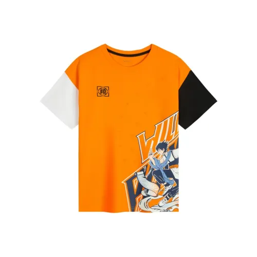 Antakids T-рубашка масло краска желтый подростки