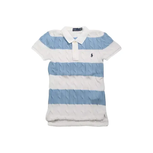 Polo Ralph Lauren Поло Женское Светло-Синий