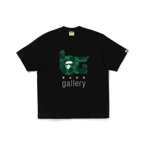 A BATHING APE Gallery Series Черный/BKX Мужская T-Рубашка