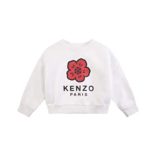 KENZO Белый Kids Свитшоты